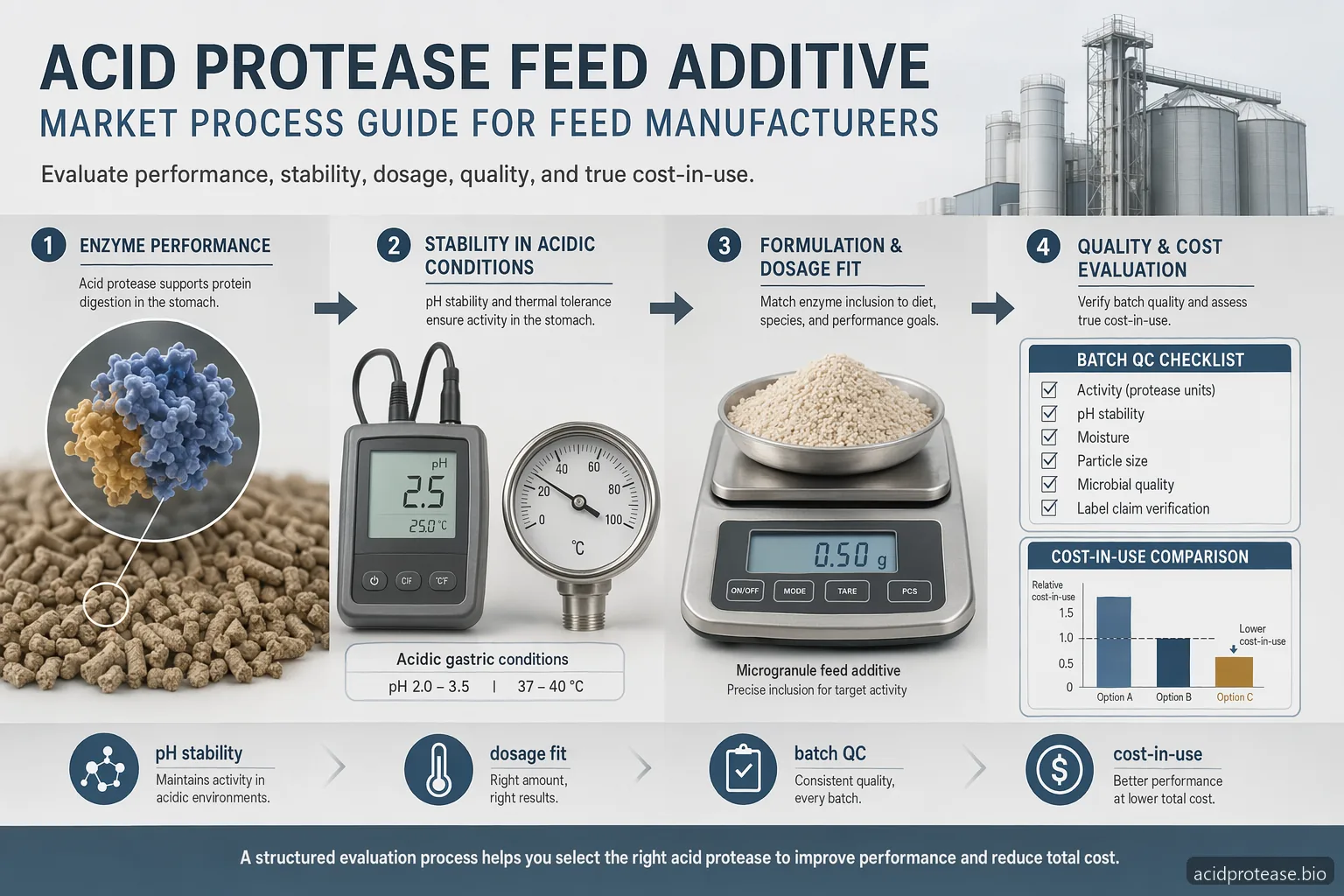 Acid Protease Feed Additive Market: Process Guide — at-a-glance summary
